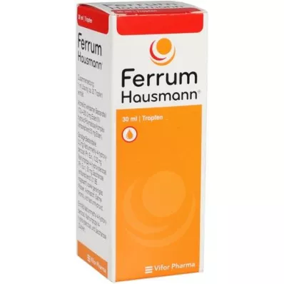 FERRUM HAUSMANN Orale dråber, 30 ml FERRUM HAUSMANN Orale dråber, 30 ml