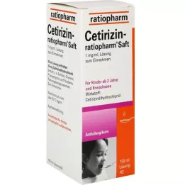 CETIRIZIN-ratiopharm juice, 150 ml