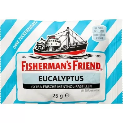 FISHERMANS FRIEND Eukalyptus uden sukkerpastiller, 25 g