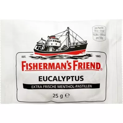 FISHERMANS FRIEND Eukalyptus med sukkerpastiller, 25 g