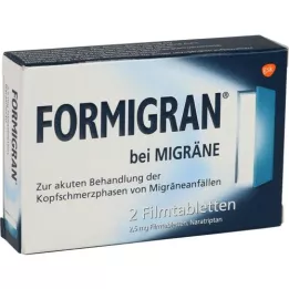 FORMIGRAN Filmovertrukne tabletter, 2 stk