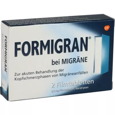 FORMIGRAN Filmovertrukne tabletter, 2 stk