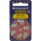 BATTERIEN til høreapparater Maxsonic PR312, 6 stk
