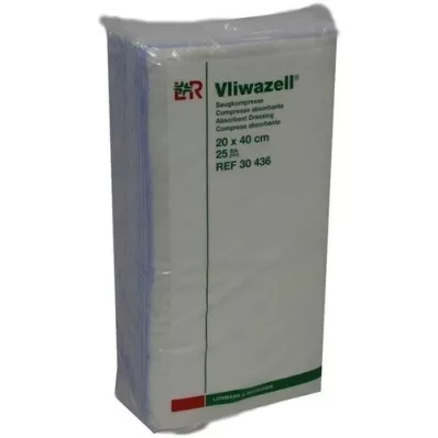 VLIWAZELL Sugekompresser usterile 20x40 cm, 25 stk VLIWAZELL Sugekompresser usterile 20x40 cm, 25 stk