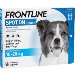 FRONTLINE Plet på H 20 dyrlæge.Løsning, 6 stk
