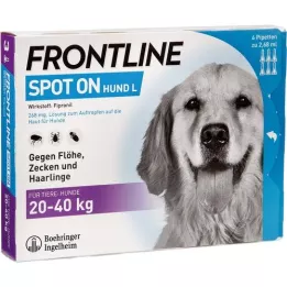 FRONTLINE Plet på H 40 dyrlæge.Løsning, 6 stk