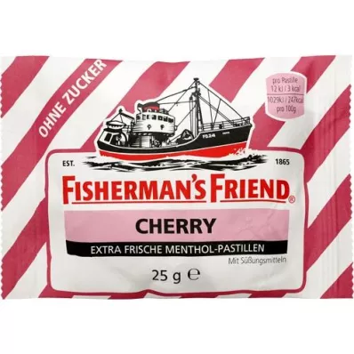 FISHERMANS FRIEND Kirsebær uden sukkerpastiller, 25 g