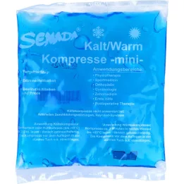 SENADA Kold varm kompres mini 10x10 cm, 1 stk