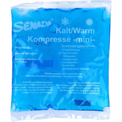 SENADA Kold varm kompres mini 10x10 cm, 1 stk SENADA Kold varm kompres mini 10x10 cm, 1 stk