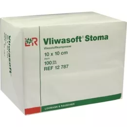 VLIWASOFT Stomi komprimerer 10x10 cm 4 gange, 100 stk