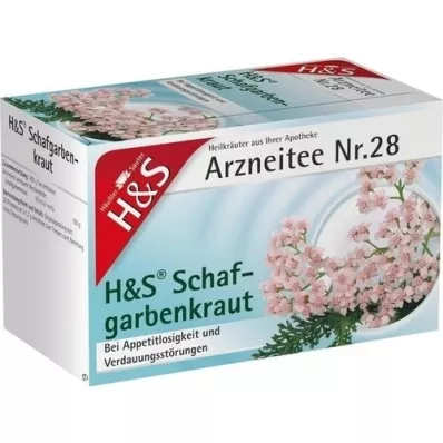 H&amp;S Røllike te-filterpose, 20X1,7 g