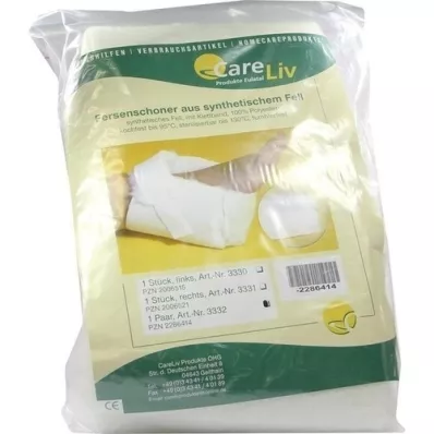 FERSENSCHONER lavet af anti-decubitus pels, 2 stk