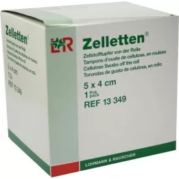 ZELLETTEN Vatpind 4x5 cm usteril rulle, 300 stk