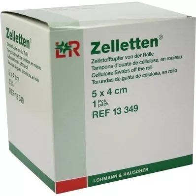 ZELLETTEN Vatpind 4x5 cm usteril rulle, 300 stk