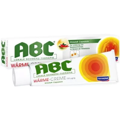 ABC Varmecreme Capsicum Hansaplast med, 50 g ABC Varmecreme Capsicum Hansaplast med, 50 g