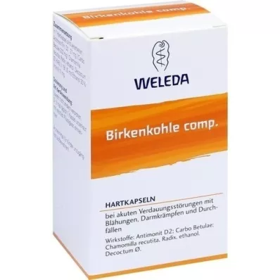 BIRKENKOHLE comp.Hårde kapsler, 50 stk