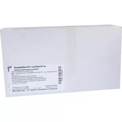 BRYOPHYLLUM D 5/Conchae D 7 ampuller, 50X10 ml
