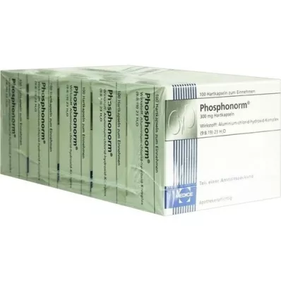 PHOSPHONORM Hårde kapsler, 5X100 stk