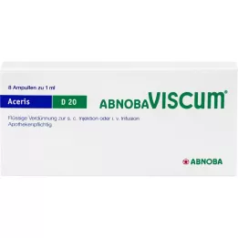 ABNOBAVISCUM Aceris D 20 ampuller, 8 stk
