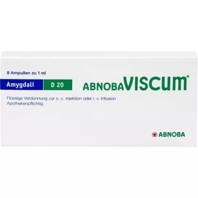 ABNOBAVISCUM Amygdali D 20 ampuller, 8 stk