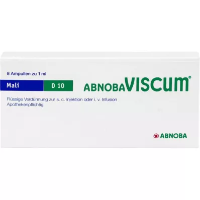 ABNOBAVISCUM Mali D 10 ampuller, 8 stk