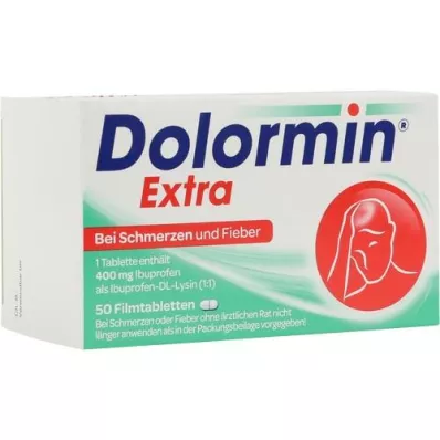 DOLORMIN ekstra filmovertrukne tabletter, 50 stk