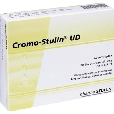 CROMO STULLN UD Øjendråber, 20 x 0,5 ml