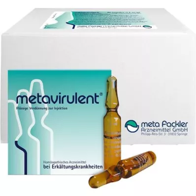 METAVIRULENT Injektionsvæske, opløsning, 50X2 ml