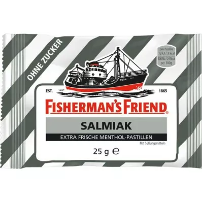 FISHERMANS FRIEND Salmiak uden sukkerpastiller, 25 g