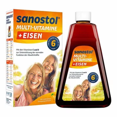 SANOSTOL plus jernsaft, 230 ml