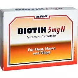 BIOTIN 5 mg N tabletter, 150 stk