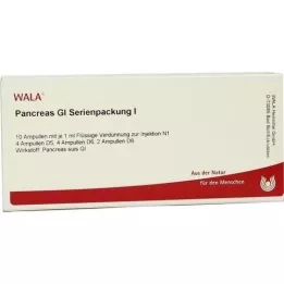 PANCREAS GL Seriepakke 1 ampul, 10X1 ml