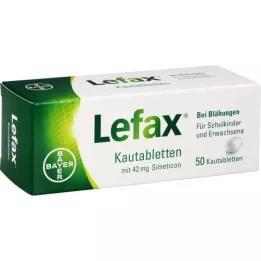 LEFAX Tyggetabletter, 50 stk