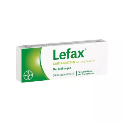 LEFAX Tyggetabletter, 20 stk