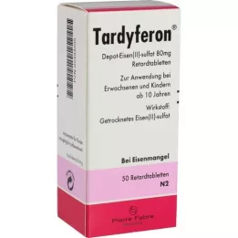 TARDYFERON Tabletter med forlænget udløsning, 50 stk