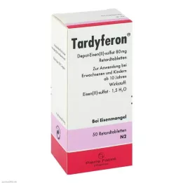 TARDYFERON Tabletter med forlænget udløsning, 50 stk