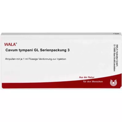 CAVUM tympani GL Seriepakke 3 ampuller, 10X1 ml