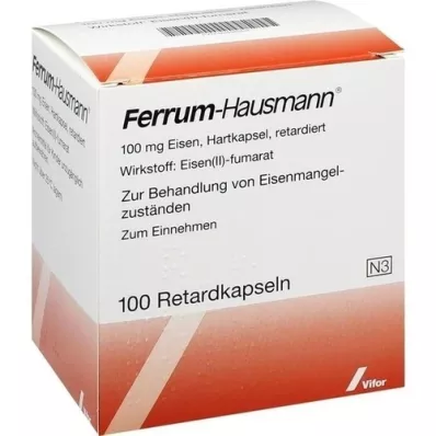 FERRUM HAUSMANN Kapsler med forlænget udløsning, 100 stk