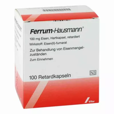 FERRUM HAUSMANN Kapsler med forlænget udløsning, 100 stk FERRUM HAUSMANN Kapsler med forlænget udløsning, 100 stk