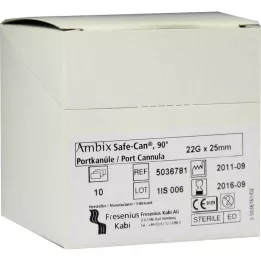 AMBIX Safe-Can Portpunkt.Kan.22 Gx25 mm bøjet, 10 stk