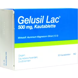 GELUSIL LAC Tyggetabletter, 50 stk
