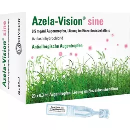 AZELA-Vision sine 0,5 mg/ml oftalmisk enkeltdosis, 20X0,3 ml