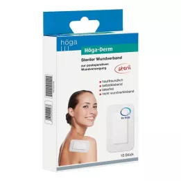 HÖGA-DERM Sterile plastre 90x150 mm, 10 stk