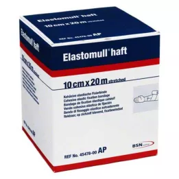 ELASTOMULL klæbende 10 cmx20 m fikseringsbandage, 1 stk