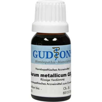 AURUM METALLICUM Q 20-opløsning, 15 ml