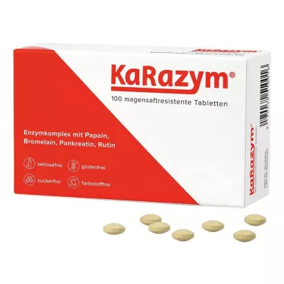 KARAZYM enterotabletter, 100 stk