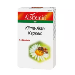 ALSIFEMIN 50 Klimaaktiv med soja 1x1 kapsler, 30 kapsler