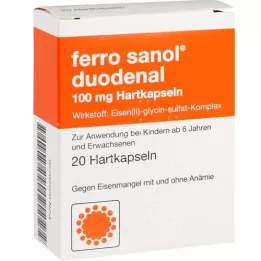 FERRO SANOL duodenal Hartkaps.m.msr.überz.Pell., 20 stk