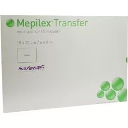 MEPILEX Transfer skumbandage 15x20 cm steril, 5 stk