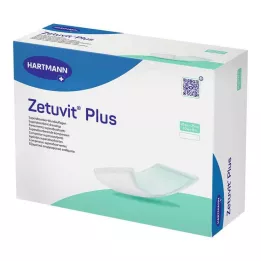 ZETUVIT Plus ekstra stærkt absorberende kompres sterilt 20x25 cm, 10 stk